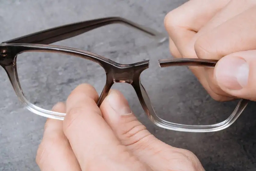 Broken Eyeglasses Repair